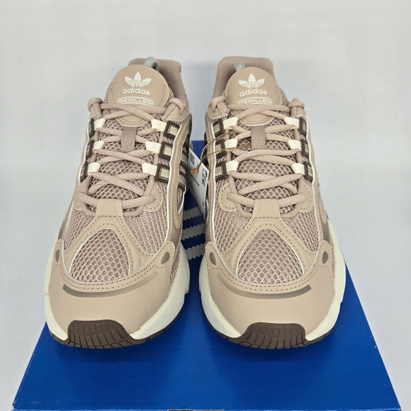 New Adidas Originals Ozmillen Beige Wonder White Orchid Women's Shoes Size 10 - Picture 2 of 8